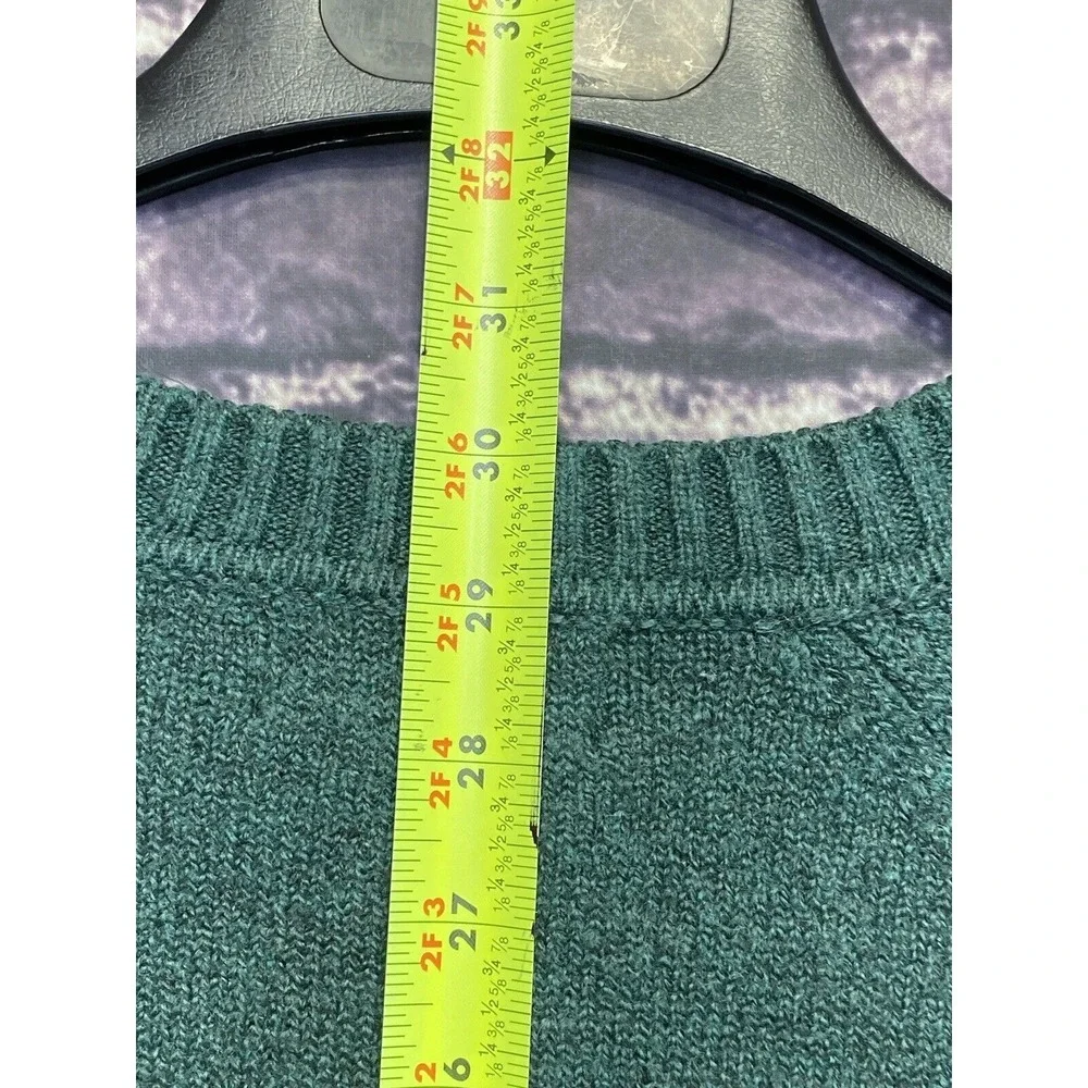 Banana Republic Eco Sweater Mens XL Green Brushed Knit Heritage Academia Classic